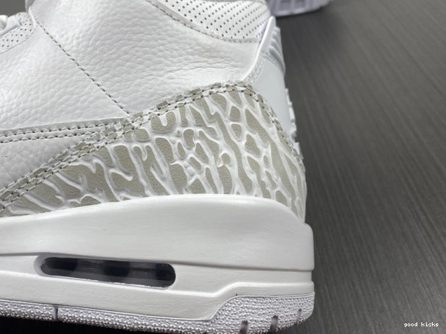 Rep White' 3 Air 'Triple Retro 429487-111 PS Jordan 0805